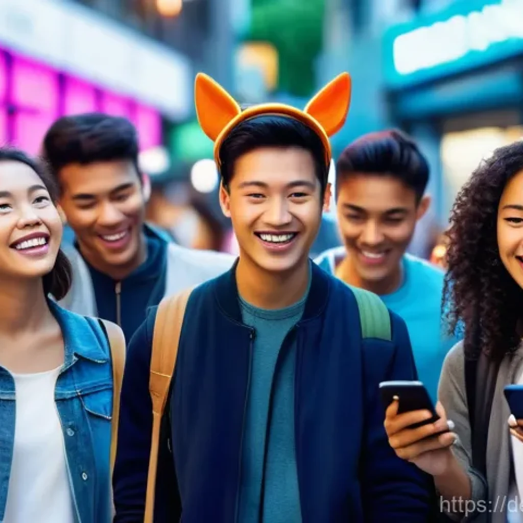 OpenCV와 Haar Cascade를 이용한 얼굴 탐지 - **Prompt 1: Seamless Everyday Integration of Facial Recognition**
    "A vibrant, modern scene depic...