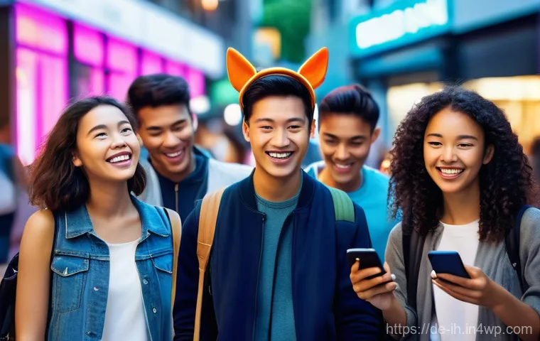 OpenCV와 Haar Cascade를 이용한 얼굴 탐지 - **Prompt 1: Seamless Everyday Integration of Facial Recognition**
"A vibrant, modern scene depic...