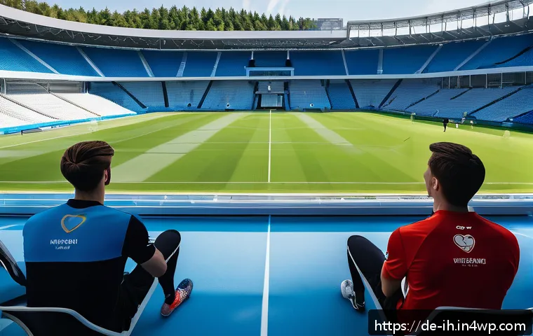 인공지능 기반의 팀 스포츠 분석 시스템 - A high-tech sports training facility in Germany showcasing athletes wearing advanced wearables such ...